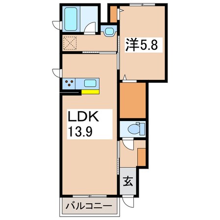 仮称）会津若松市行仁町ＳＨＭの物件間取画像